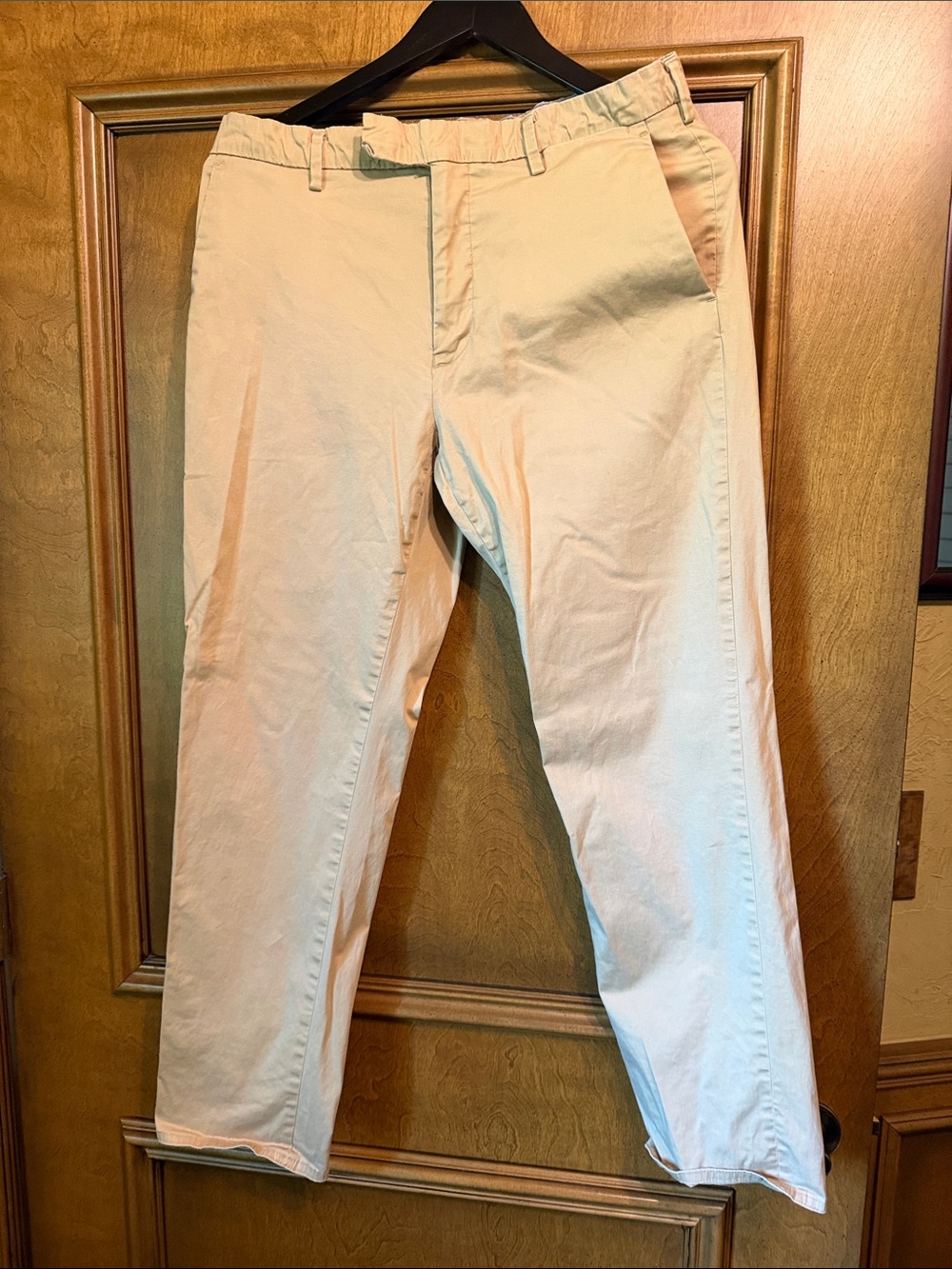 Murano Men's Khaki Chino Pants - Light Tan